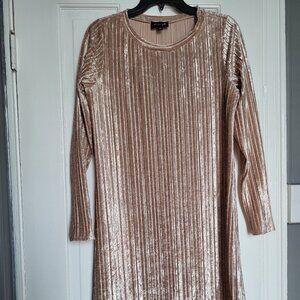 WUKO Gals Velvet ribbed dress Size M